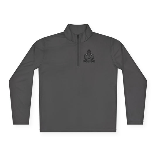 SOLIDE Quarter-Zip Performance Pullover — Unisex