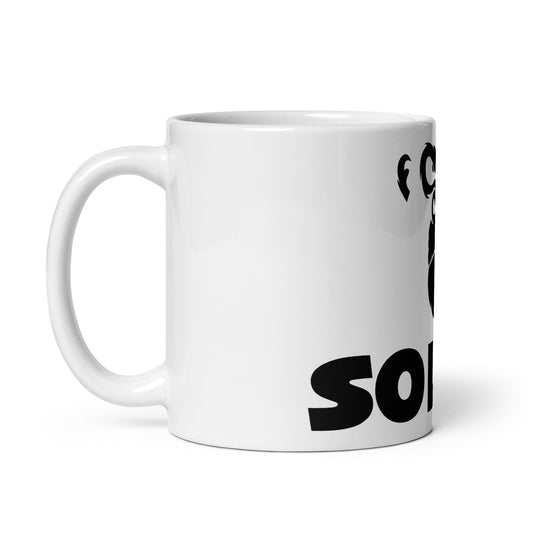 SOLIDE Ceramic Mug — White Glossy